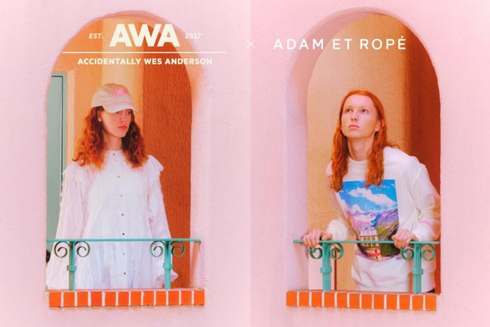 「ADAM ET ROPÉ（アダム エ ロペ)」、「ウェス・アンダーソンすぎる風景展 in 渋谷」とコラボ