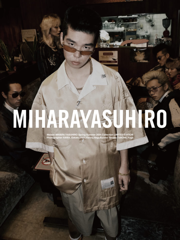 「Maison MIHARA YASUHIRO（メゾン ミハラヤスヒロ）」、80年代ヤンキー気分をモダンに　限定アイテムを発売