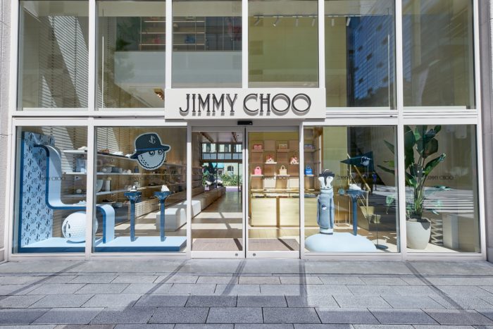 「ジミー チュウ」のポップアップが銀座にオープン　MALBONとTHE MATCHA TOKYOとのコラボブース＆カフェスタンドが登場
