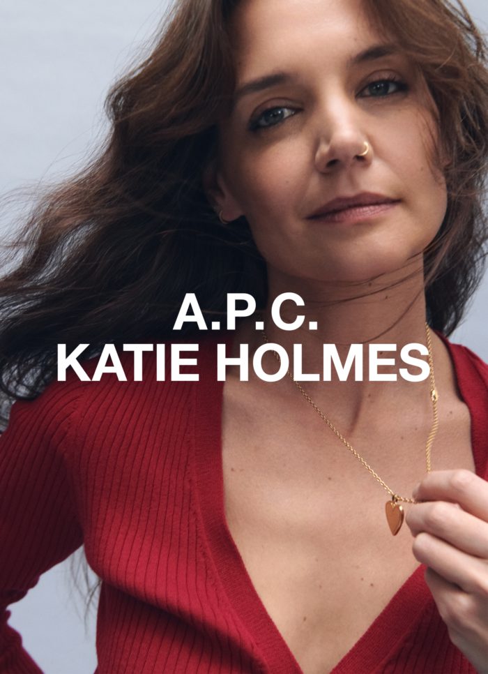 「A.P.C.（アー・ペー・セー）」、「A.P.C. KATIE HOLMES INTERACTION #24」を発売　女優のケイティ・ホームズとコラボ