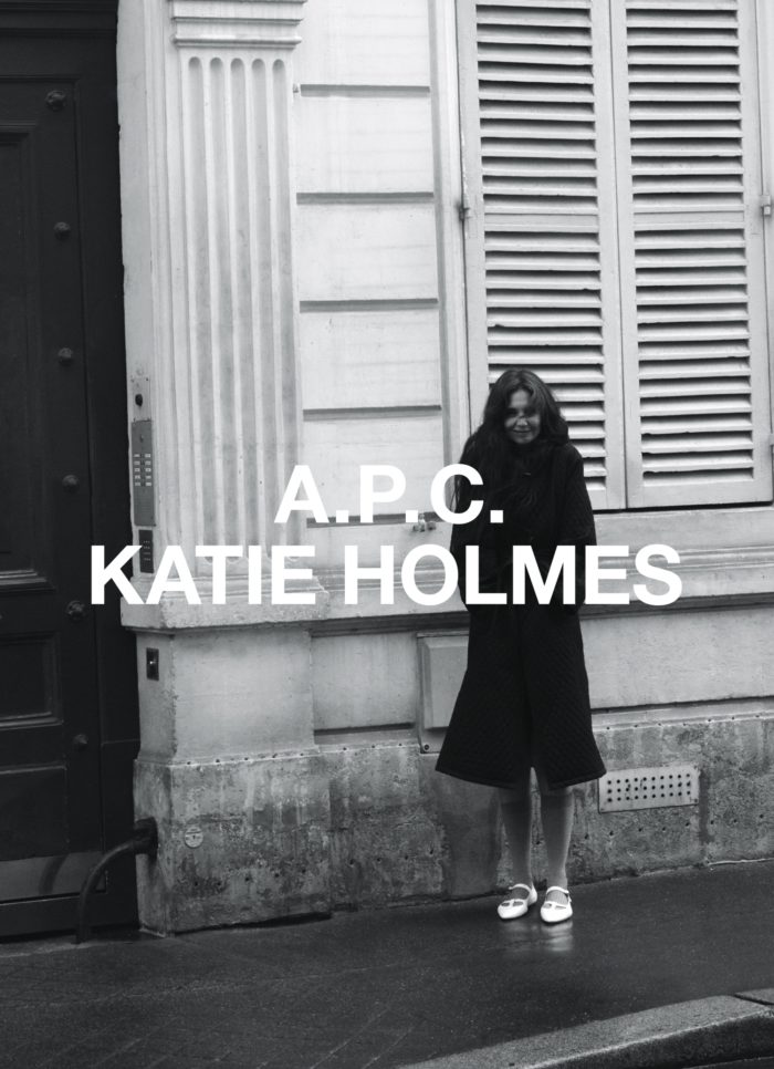 「A.P.C.（アー・ペー・セー）」、「A.P.C. KATIE HOLMES INTERACTION #24」を発売　女優のケイティ・ホームズとコラボ