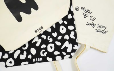 「MSGM（エムエスジーエム）」、日本限定のトートバッグコレクションを発売　肩掛けOKで、A4ファイル収納