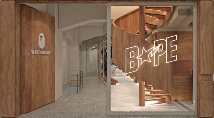 ア ベイシング エイプ®、銀座に初の路面店「BAPE STORE® GINZA」をオープン