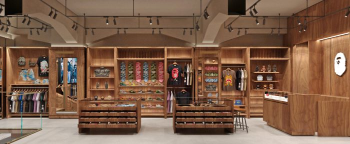 ア ベイシング エイプ®、銀座に初の路面店「BAPE STORE® GINZA」をオープン