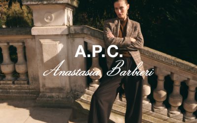 「A.P.C. ANASTASIA BARBIERI INTERACTION #26」を発売　イタリア人スタイリスト・エディターとタッグ