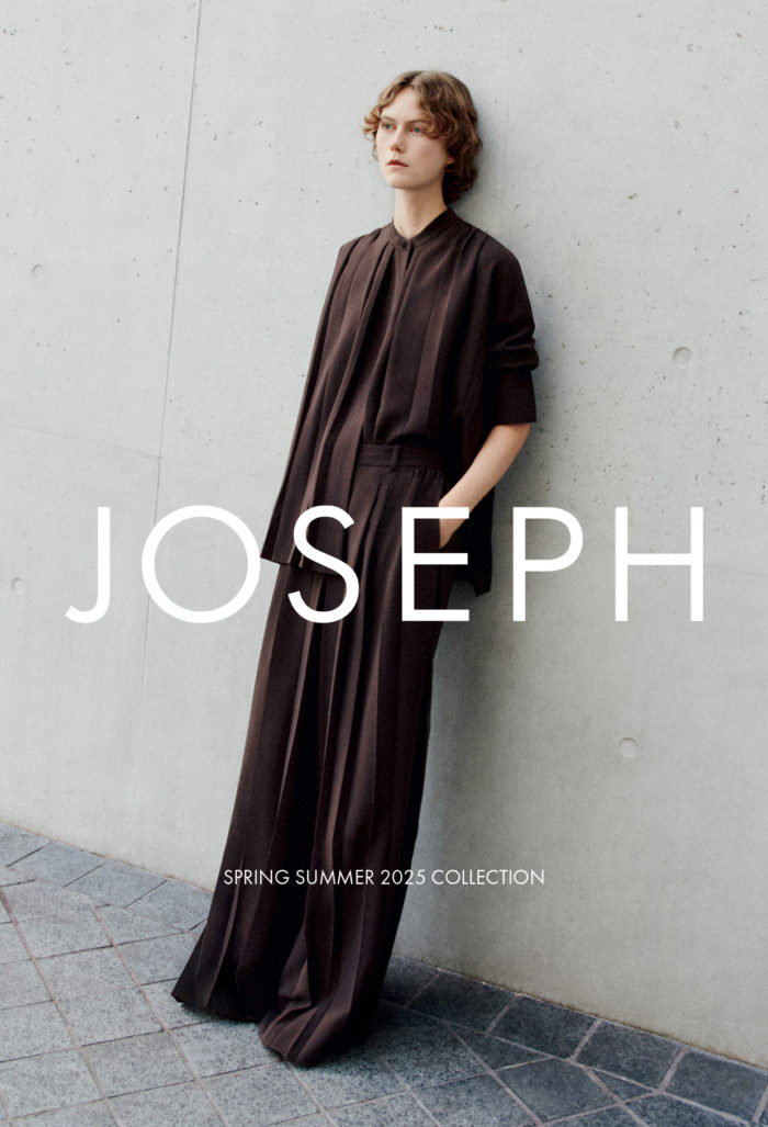 「JOSEPH（ジョゼフ）」、2025年春夏キャンペーンを各店で開催　ミッドセンチュリーモダンテイストの世界感