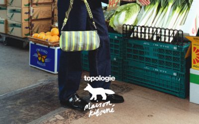 「Maison Kitsune（メゾン キツネ）」と「topologie（トポロジー）」がコラボ第2弾を発売　バッグやロープストラップ、スマホアクセサリーなど