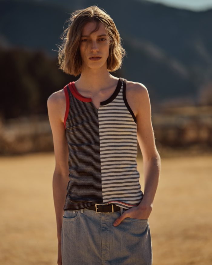 「beautiful people（ビューティフルピープル）」、「Robert. P. Miller」とコラボ　上下反転できるタンクトップや4wayで着用可能なTシャツ