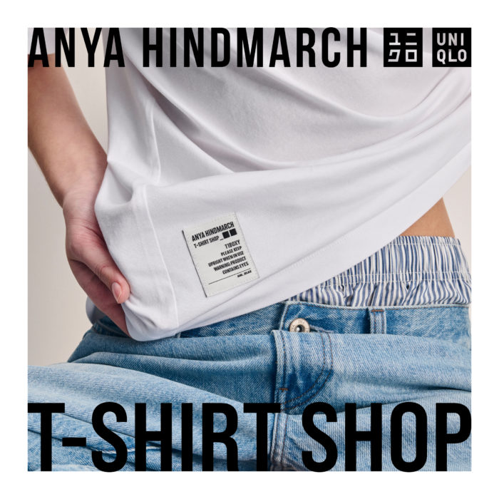 ユニクロ、「アニヤ・ハインドマーチ」と再タッグ　2025年夏コレクション「T-SHI RT SHOP」を発売