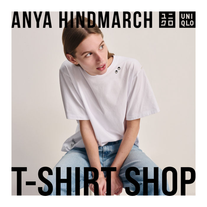 ユニクロ、「アニヤ・ハインドマーチ」と再タッグ　2025年夏コレクション「T-SHI RT SHOP」を発売