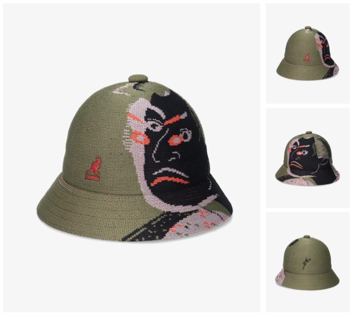 「KANGOL（カンゴール）」、横尾忠則氏とのコラボ帽子を発売　浮世絵技法用いたハットとハンチング