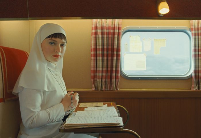 Mia Threapleton stars as Liesl in director Wes Anderson's THE PHOENICIAN SCHEME, a Focus Features release. Credit: Courtesy of TPS Productions/Focus Features © 2025 All Rights Reserved.