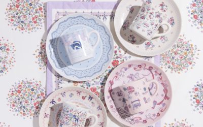 「Cath Kidston（キャス キッドソン）」、テーブルウェアを発売　陶器やガラスウェア、多彩にラインアップ