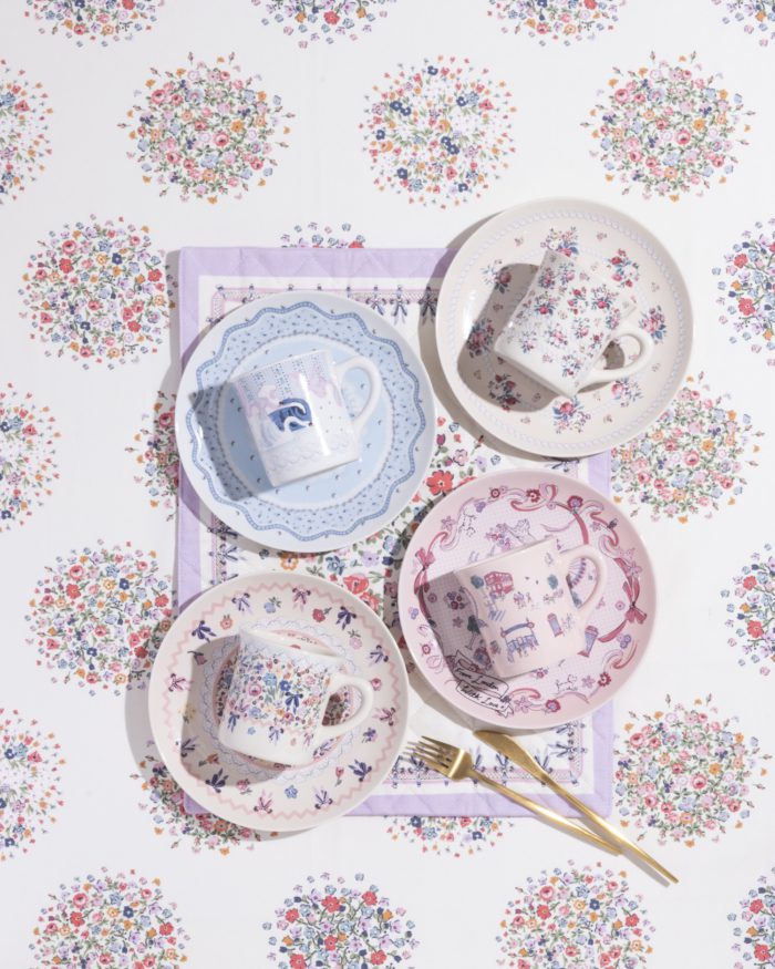 「Cath Kidston（キャス キッドソン）」、テーブルウェアを発売　陶器やガラスウェア、多彩にラインアップ