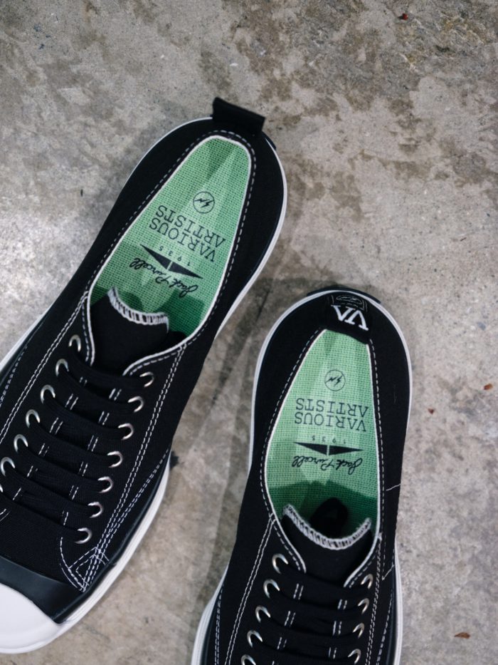 ジュン、トリプルコラボのCONVERSE JACK PURCELL 1935 / V.A.発売　「FRAGMENT」が参加