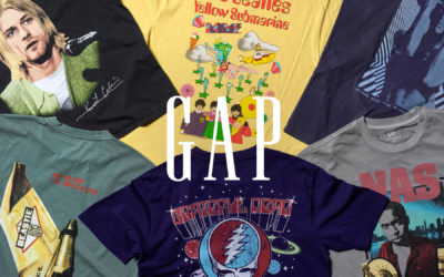 音楽Tシャツ21型をラインアップ　「Gap（ギャップ）」、過去最多の「Vintage Music Tees」コレクション発売