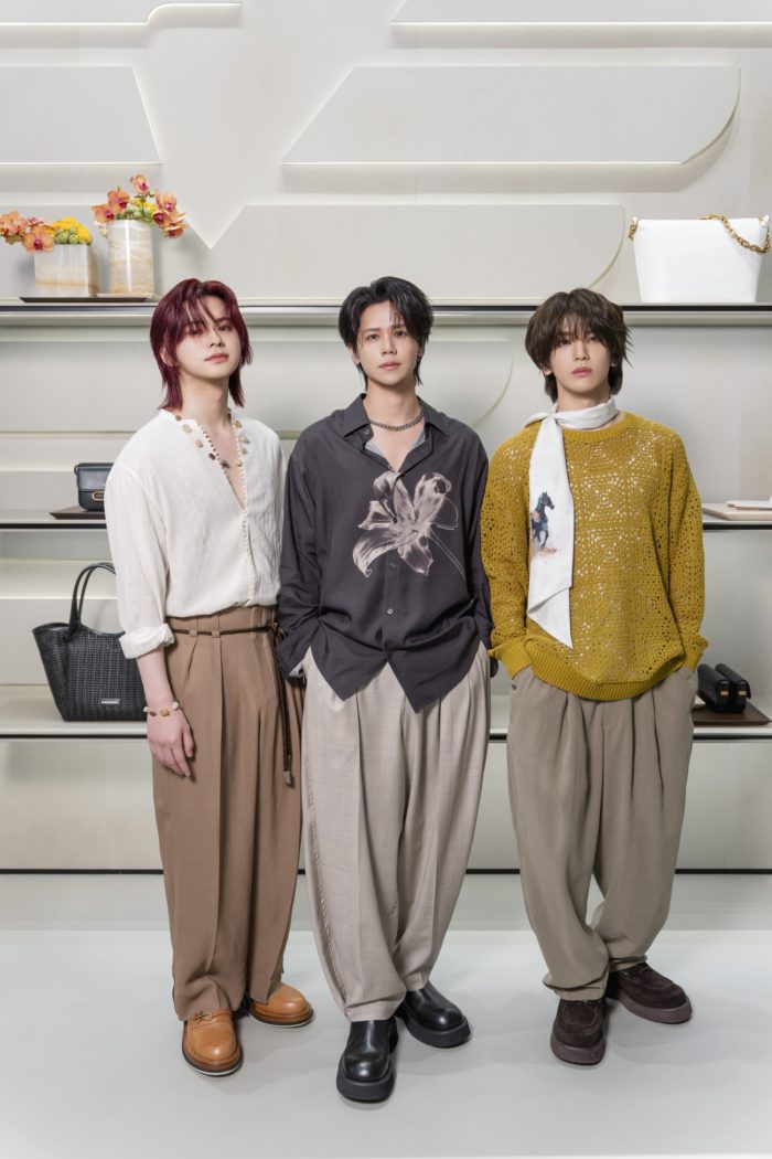 INI 松田迅さん、藤牧京介さん、髙塚大夢さん