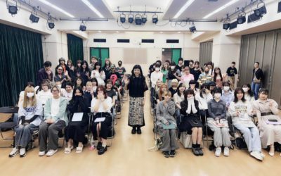 「織田ファッション専門学校」で講義（マクロトレンドと2025-26年秋冬コレクショントレンドについて）