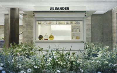 「JIL SANDER（ジル サンダー） 銀座」でフラワーインスタレーションイベント「GARDEN MOVEMENT」を開催