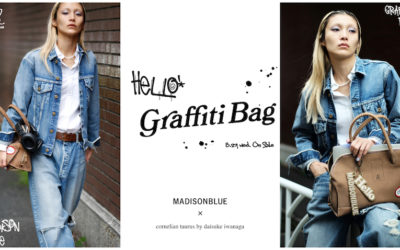 「MADISONBLUE（マディソンブルー）」、「GRAFFITI BAG（グラフィティバッグ）」を発売　「cornelian taurus by daisuke iwanaga」とコラボ