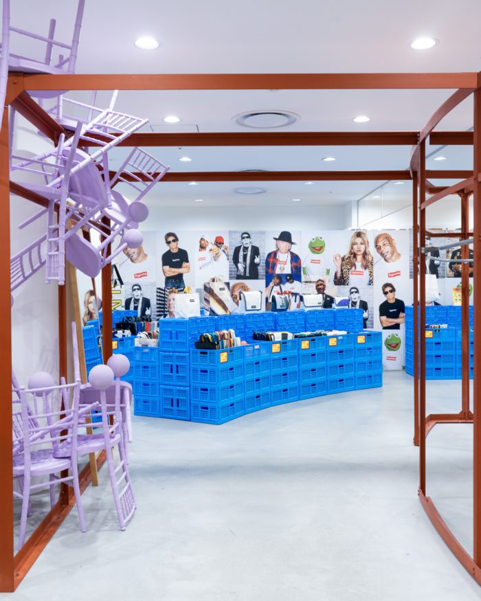 「FREITAG（フライターグ）」、「Dover Street Market Ginza」でポップストア開催　ミニマーケット風の構成
