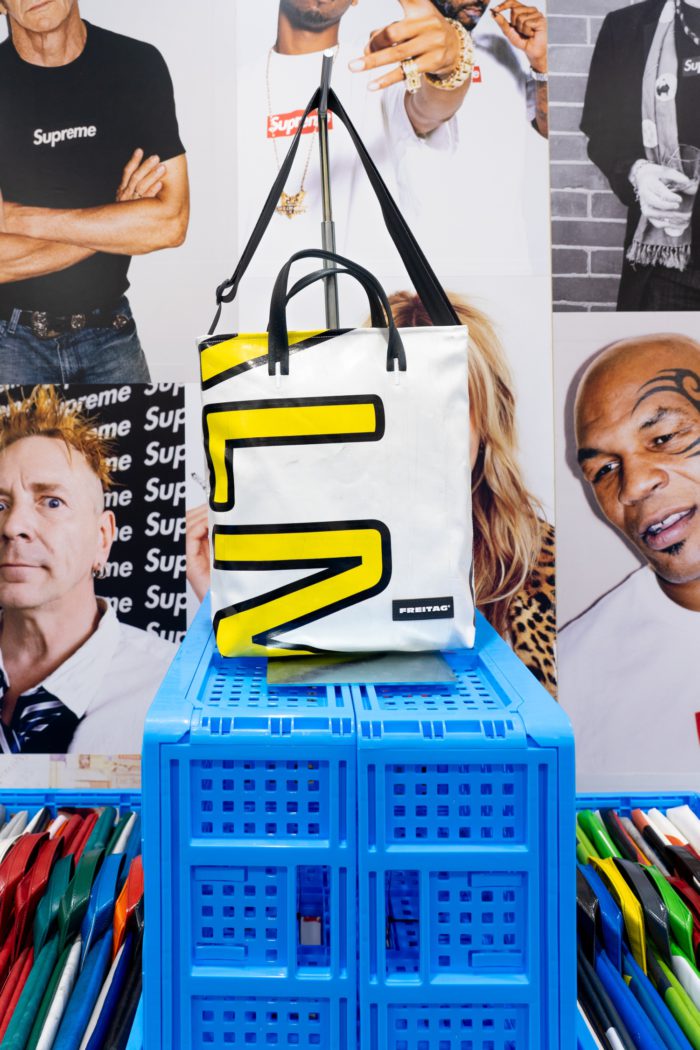 「FREITAG（フライターグ）」、「Dover Street Market Ginza」でポップストア開催　ミニマーケット風の構成