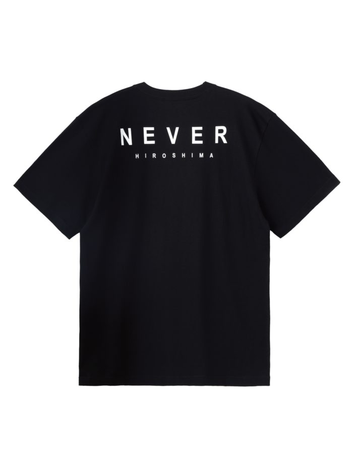 「ジョンローレンスサリバン」、"NEVER HIROSHIMA"のメッセージTシャツを発売　平和への願いを込めて