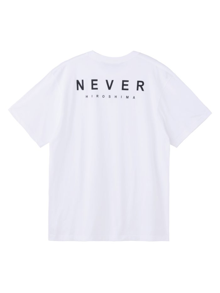 「ジョンローレンスサリバン」、"NEVER HIROSHIMA"のメッセージTシャツを発売　平和への願いを込めて