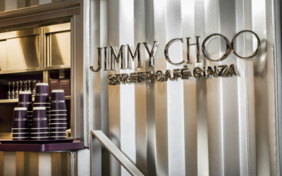 「JIMMY CHOO Street Cafe Ginza（ジミー チュウ ストリートカフェ 銀座）」がオープン　ロンドンのムードを再現