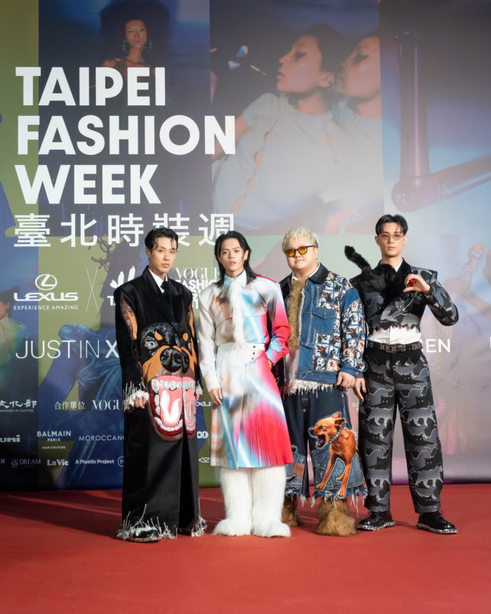 台湾ロックバンド TRASH、JUST IN XX デザイナー衣装で登場。