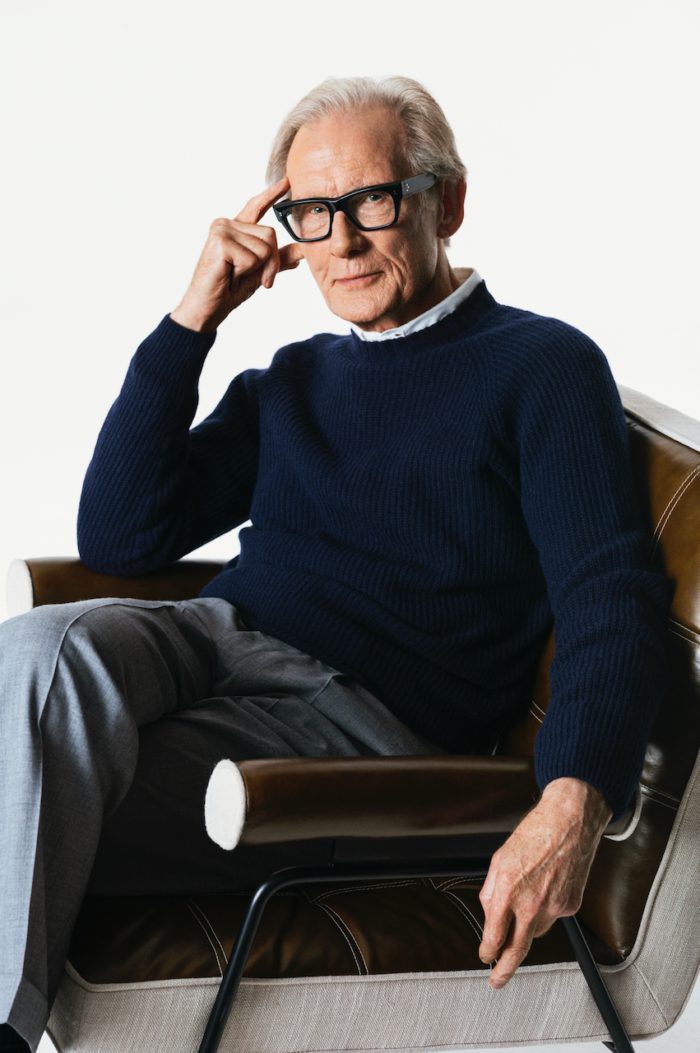 Bil Nighy for John Smedley photographed by Charlie Gray