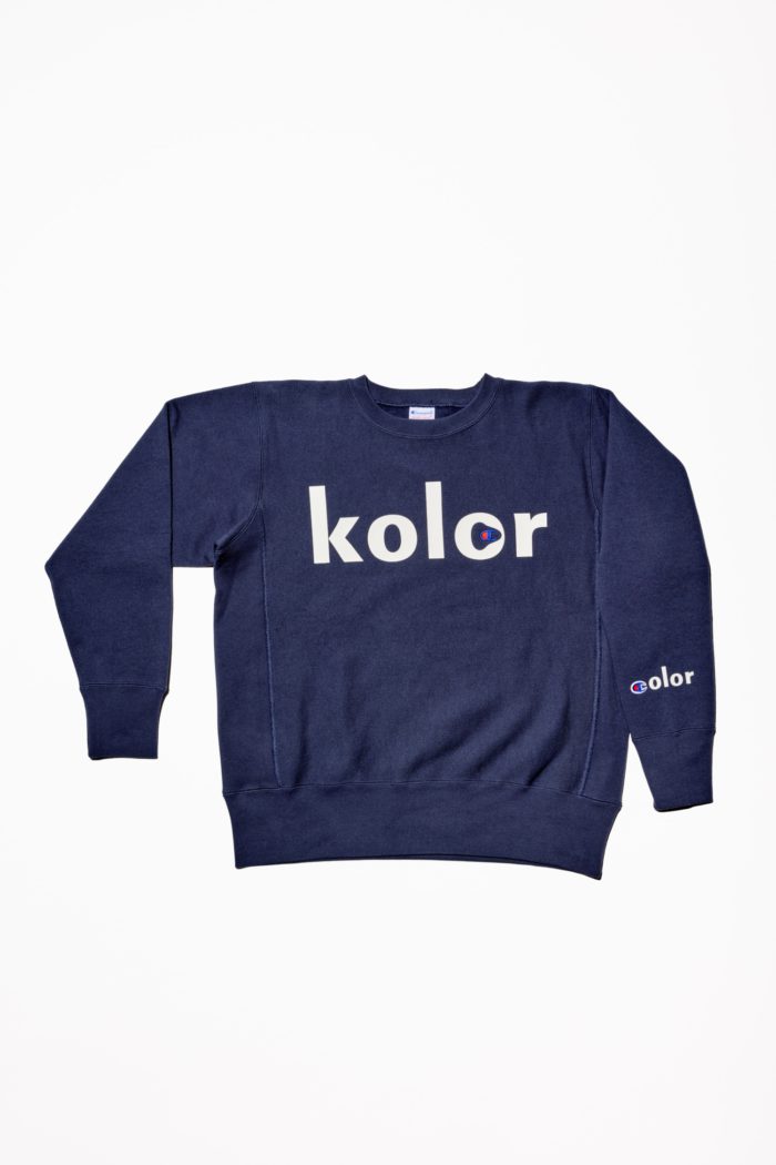 「kolor（カラー）」、「Champion（チャンピオン）」と初コラボ　3型を発売