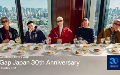 「Gap（ギャップ）」のコンテンツにRIP SLYMEが登場　日本上陸30周年を記念