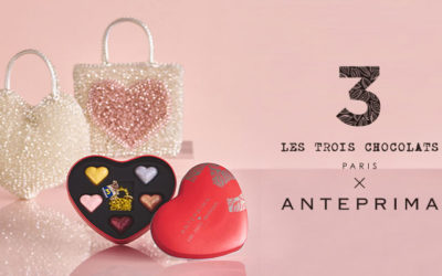 ANTEPRIMA（アンテプリマ）、ミニミニワイヤー付き限定ハートチョコを発売　チョコレートショップ「レ トロワ ショコラ パリ」とコラボ