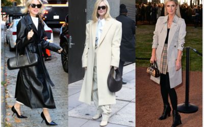 通勤コートは「縦長見え」で　おしゃれ上手に学ぶコツ