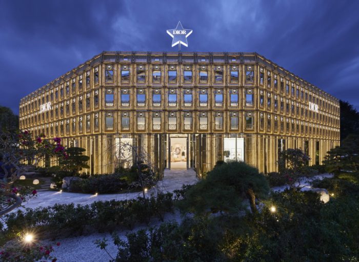 「Dior（ディオール）」、「ディオール バンブー パビリオン」に「カフェ ディオール」をオープン