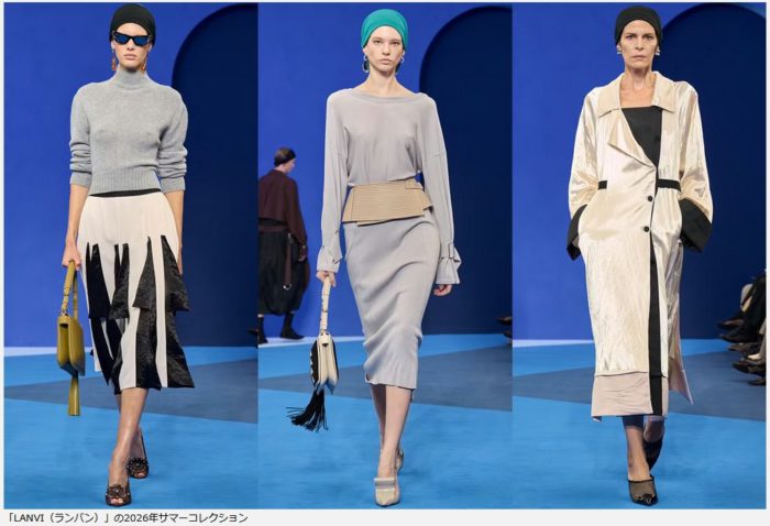 シゴデキ感は「I」ラインシルエットから LANVIN(ランバン)流で