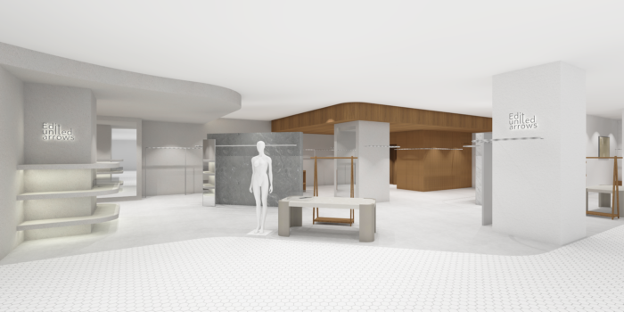 「エディット ユナイテッドアローズ（Edit united arrows）」、ニュウマン横浜とニュウマン新宿でオープン