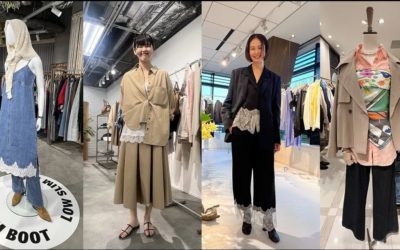 【2026年春夏トレンド】手持ちのワードローブを“味変”するならレースとスカーフをスパイスに