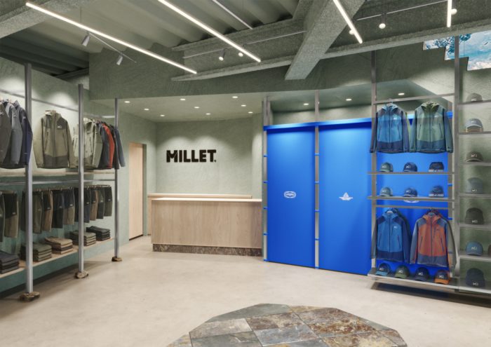 「MILLET（ミレー）」、渋谷に旗艦店オープン　フレンチアルプスの山小屋をイメージ