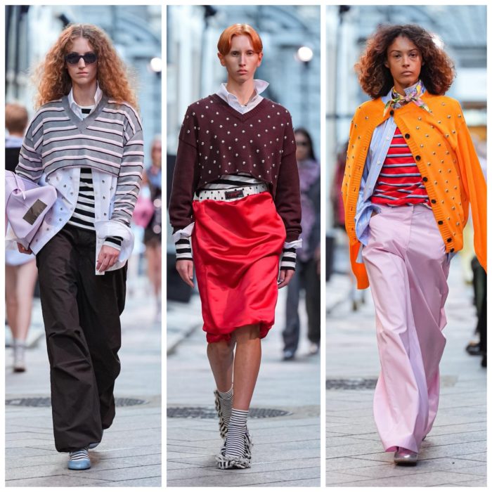 レイヤードで春支度　寒暖差を味方にする着こなし術　「MSGM」がお手本