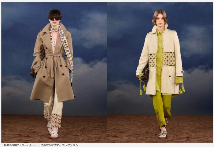 「BURBERRY（バーバリー）」170周年　紳士×レディーの上品な着こなし