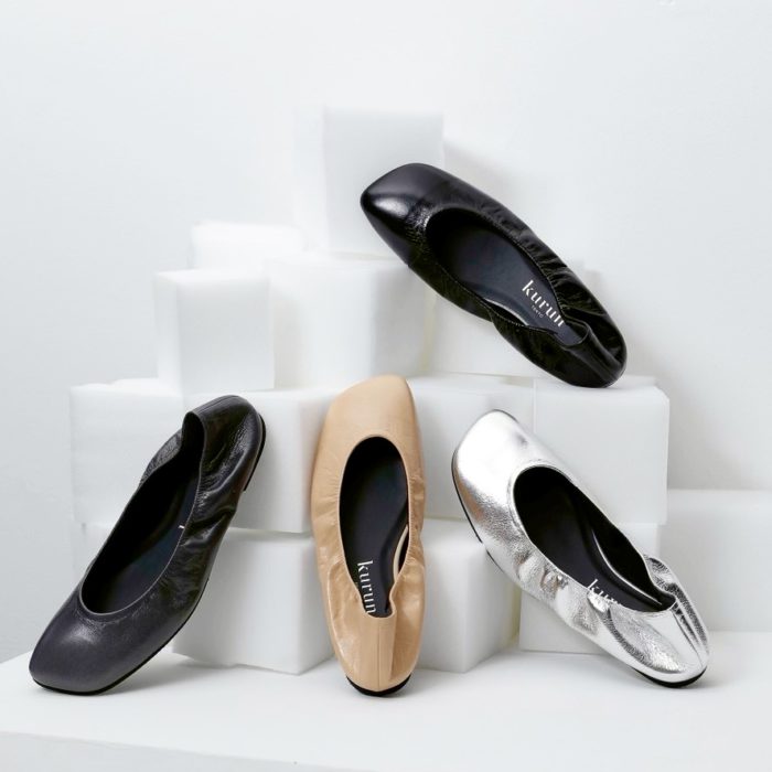 「kurun TOKYOクルントウキョウ)」から新作バレエシューズ「Zoe」登場　ミニマルモードなデザイン