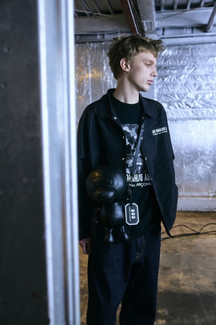 「A BATHING APE® × COMME des GARÇONS」