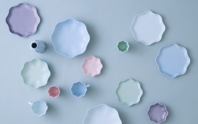 「CFCL」、テーブルウエアの「PORCELAIN POTTERY」シリーズを発売　伊万里鍋島焼の窯元、畑萬陶苑と協業