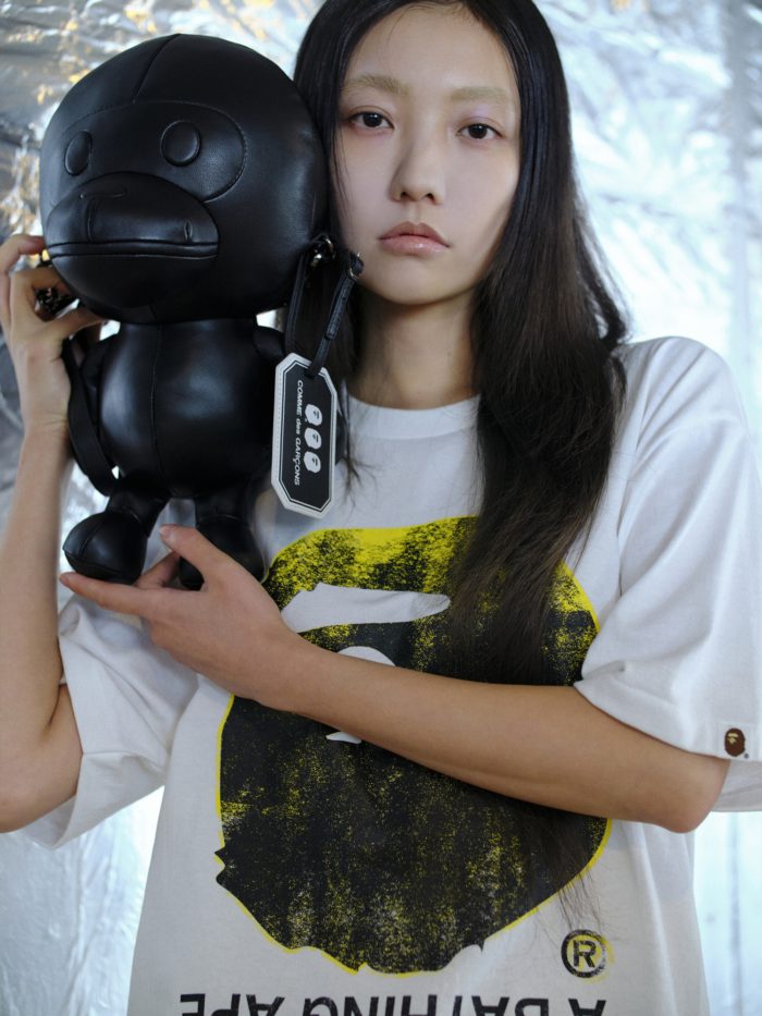 「A BATHING APE® × COMME des GARÇONS」