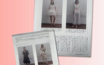連載「産地と歩む実力派ブランド」vol.8　「RIV NOBUHIKO（リブ ノブヒコ）」を紹介（『ファッション販売』に掲載されました）