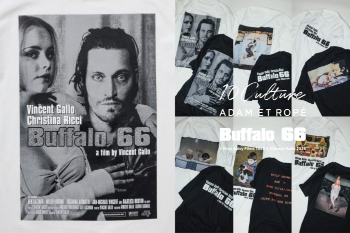 「ADAM ET ROPE'(アダム エ ロぺ)」、映画『Buffalo 66』とのコラボアイテムを発売