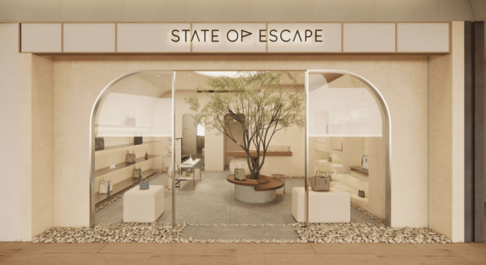 世界初の直営店「STATE OF ESCAPE 東京ミッドタウン日比谷店」が東京・日比谷にオープン