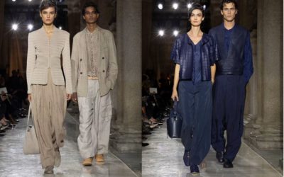 大人のリンクコーデ　「Giorgio Armani（ジョルジオ アルマーニ）」流の洗練　